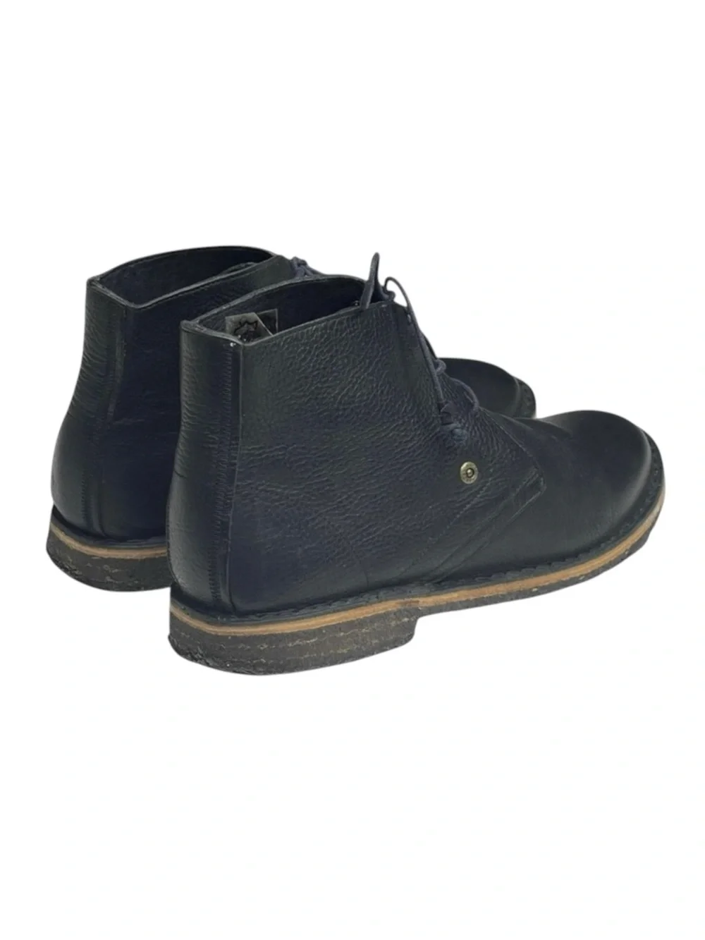 J Shoes ミ★ Sleek Fashion Forward Mohave 2 Chukka Boots ミ★ Black Leather ミ★ 8.5M